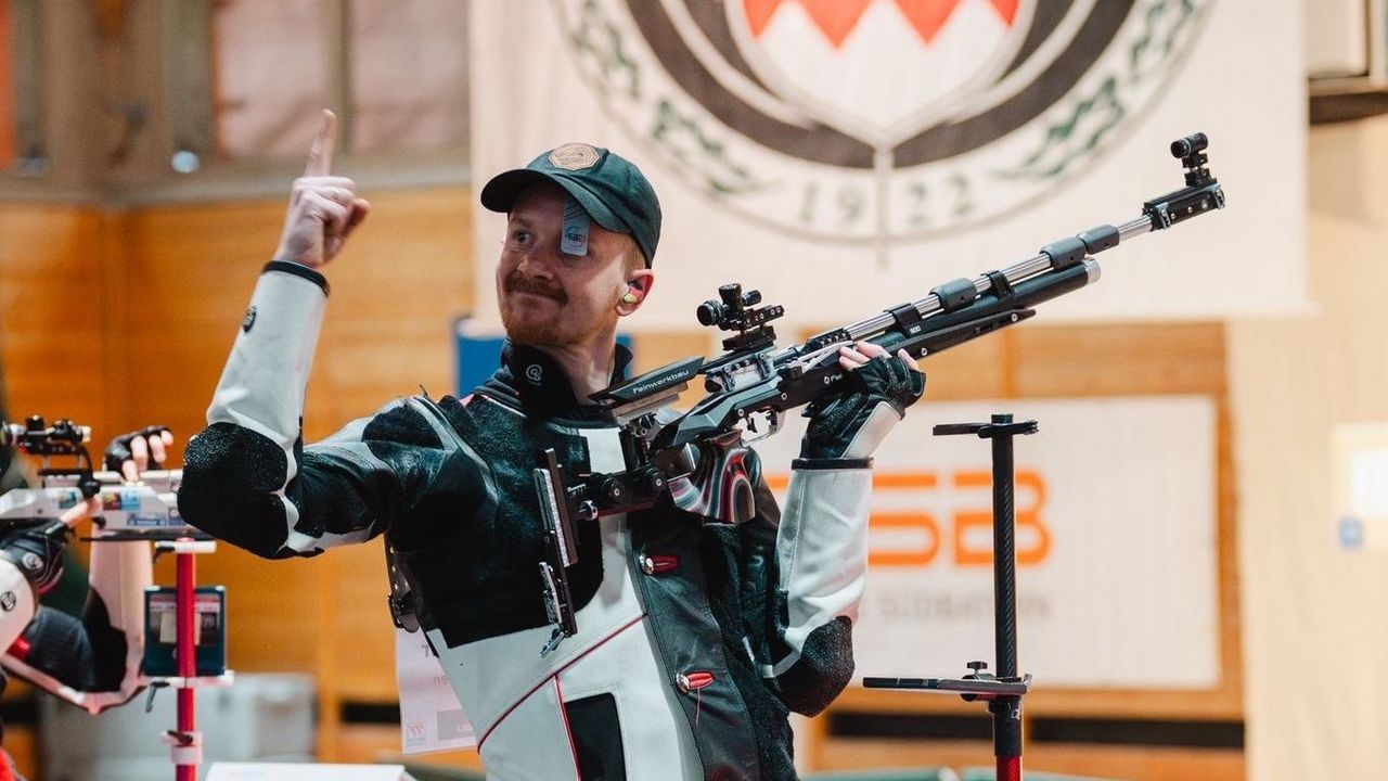 Foto: Sabrina Hößl / Fingerzeig?! Daniel Bühlmeyer und Der Bund München schossen sich mit einem neuen deutschen Rekord in die Favoritenrolle beim Bundesligafinale.