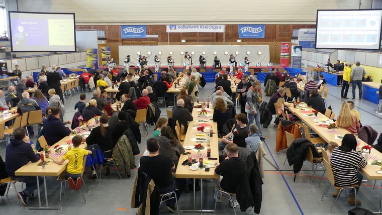 Foto: SSV Kronau / "Volles Haus" beim Bundesliga-Heimwettkampf des SSV Kronau. Es hat sich für die Zuschauer gelohnt.