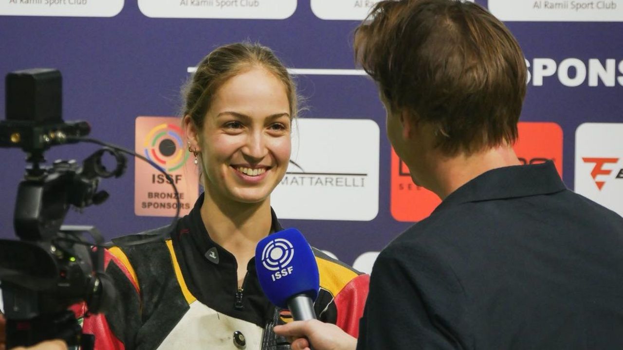 Foto: Maximilian Dallinger / Zufrieden mit Bronze beim Weltcupfinale: Anna Janßen.