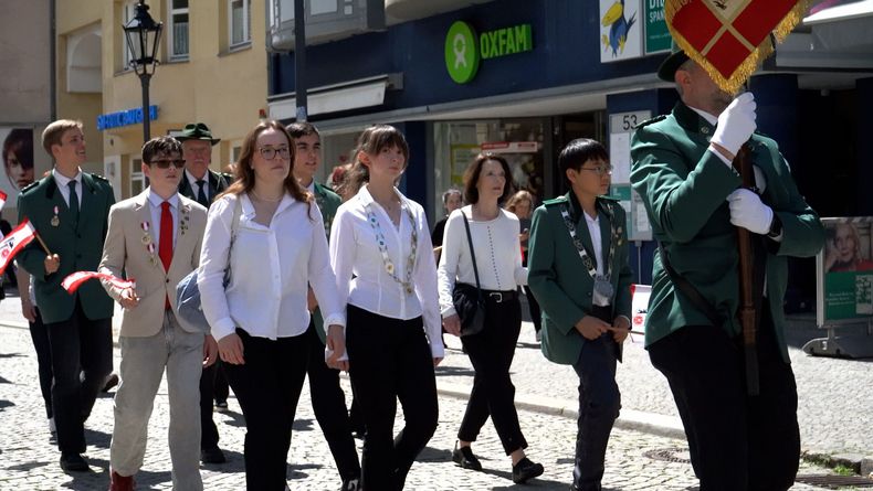 Foto: SVBB / Auch die Schützengilde Berlin Korp. führt ihre Wurzeln bis in das Jahr 1433 zurück und ist heute auch Anziehungspunkt für junge Leute.