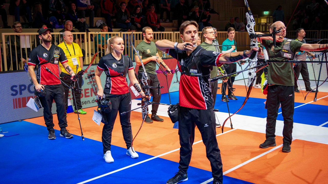 Foto: Eckhard Frerichs / Dauerbrenner! Das Trio Felix Wieser, Katharina Bauer und Moritz Wieser (v.l.) ist am 28. Februas beim Bundesligafinale dabei und war somit bei allen zehn Auflagen in der hessischen Landeshauptstadt am Start. 