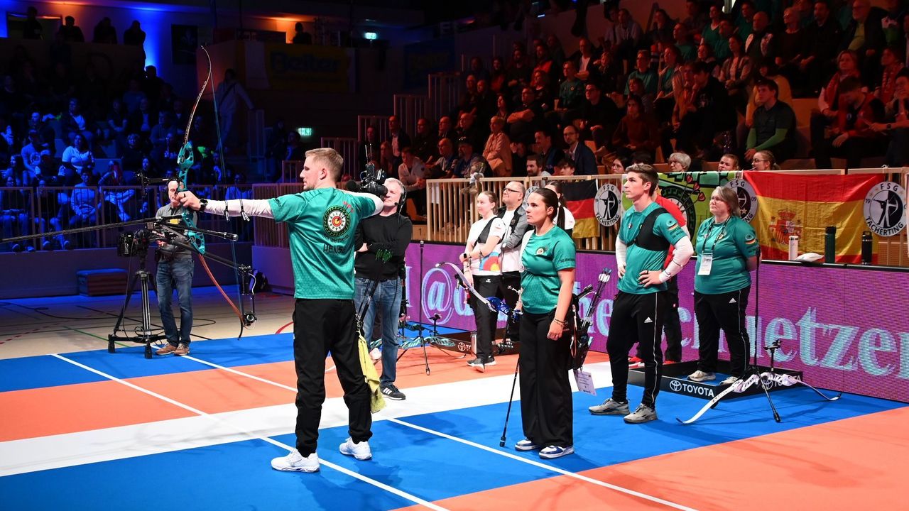 Foto: Eckhard Frerichs / Ganz dicht dran! Knapp 1.000 Zuschauer waren beim zehnjährigen Jubiläum des Bundesligafinals in Wiesbaden dabei und gaben der Veranstaltung einen tollen Rahmen.