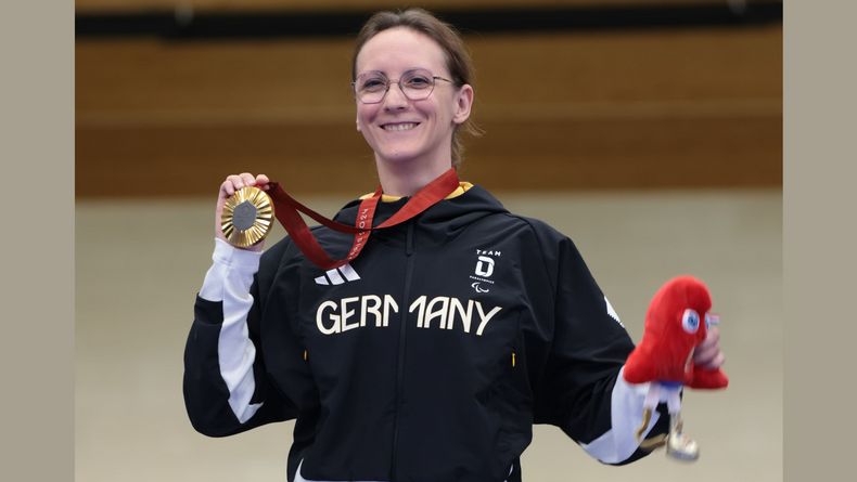 Foto: Nathalie Gallois / Zweimal Gold bei den Paralympics in Paris 2024 und in der Bundesliga Luftgewehr für das Team Wetterau am Start: Natascha Hiltrop.