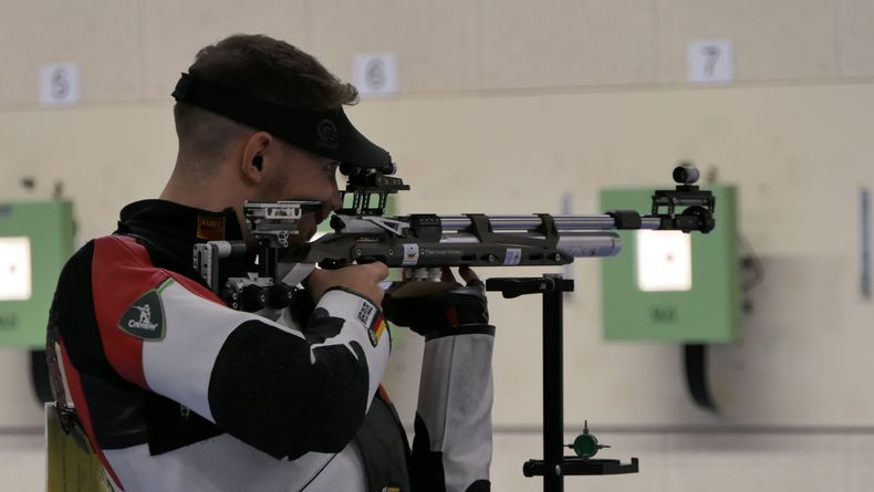 Foto: DSB / Luftgewehr-Weltmeister Maximilian Dallinger will sich beim Heim-Weltcup von seiner besten Seite zeigen.