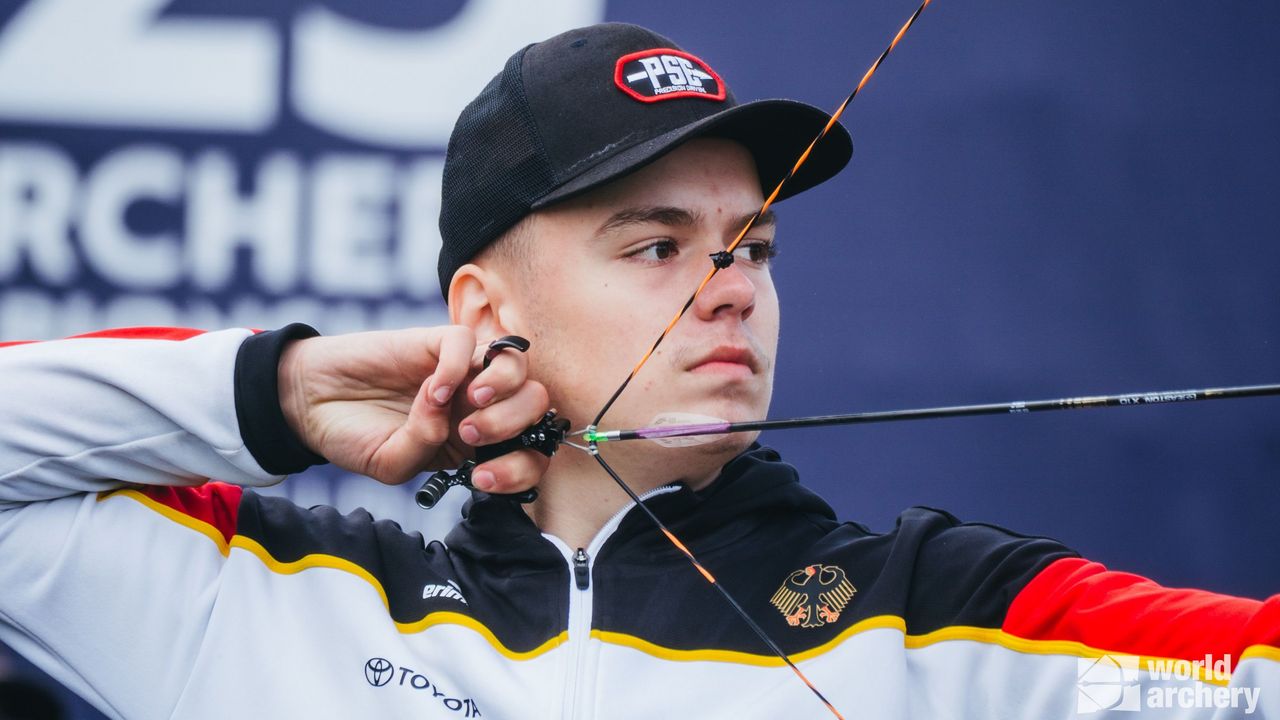 Foto: WA / Überragender Auftritt bei seiner ersten Erwachsenen-EM: Simon Moritz schießt um Einzel-Bronze.